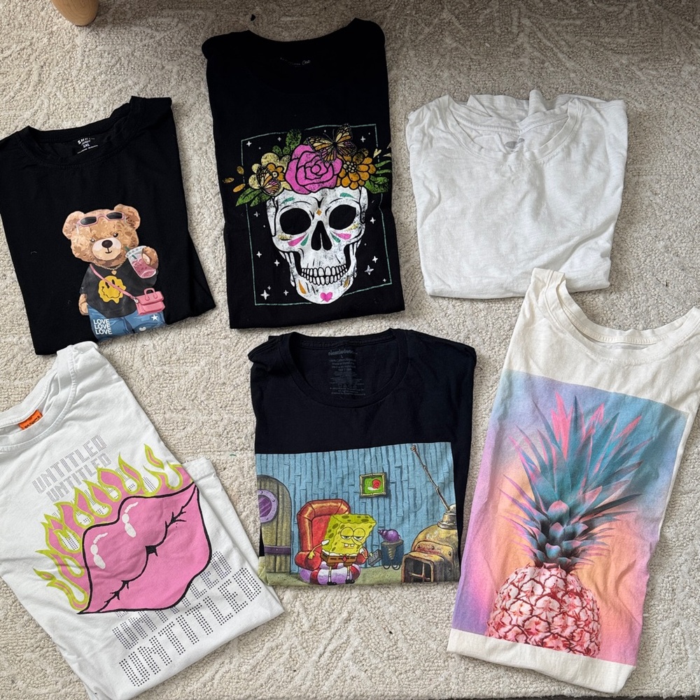 Graphic T-Shirt bundle sizes L-XL-1XL